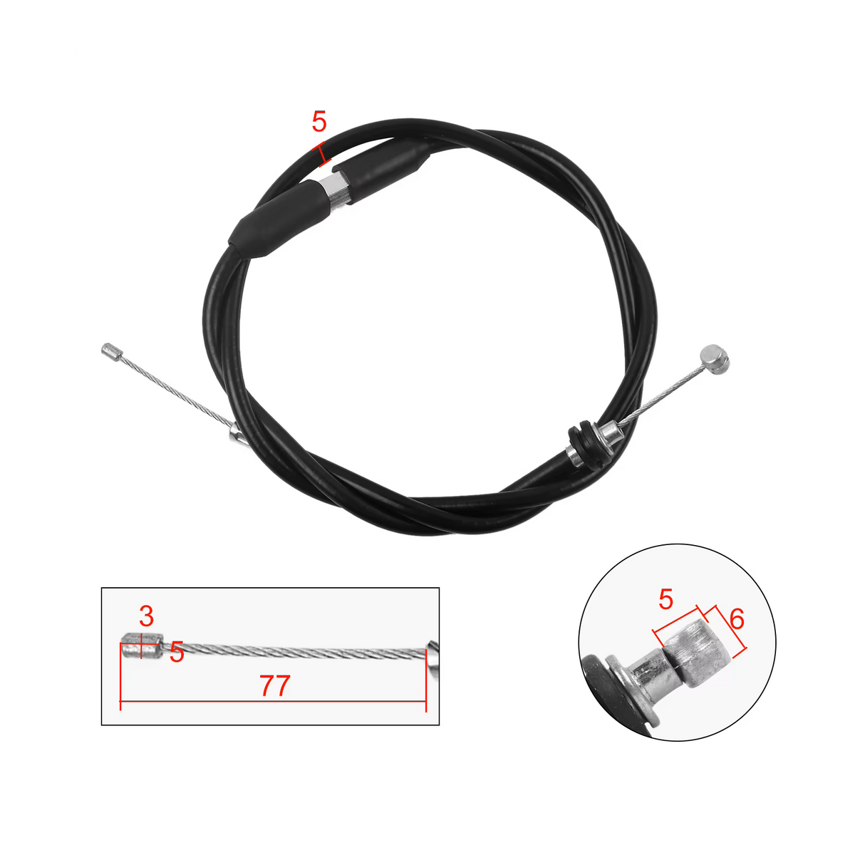 Cabo do Acelerador Quadriciclos Atvs Brave 110 MXF