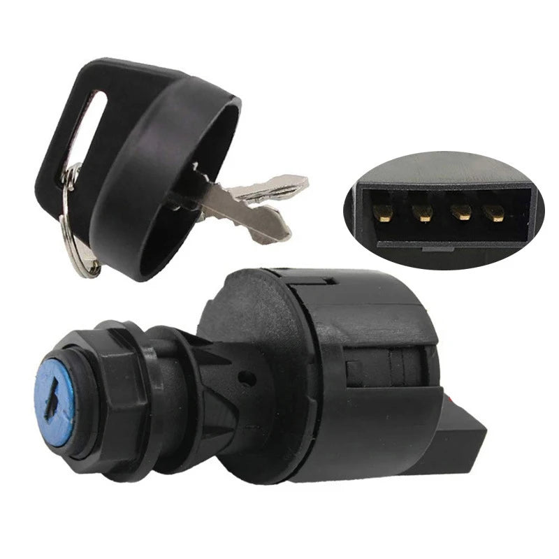 Chave Ignição (4 Pinos) Quadriciclos Atvs/ Utvs Sportman De 335 A 700cc Polaris