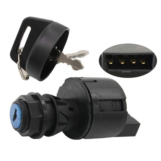 Chave Ignição (4 Pinos) Quadriciclos Atvs/ Utvs Sportman De 335 A 700cc Polaris