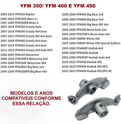 Balancim E Eixo Balancim (Kit 4 Pçs) Quadriciclos Atvs Raptor 350 Yamaha