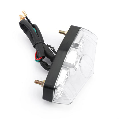 Lanterna Traseira Completa 12v Universal Motos/ Scooters/ Quadriciclos Atvs