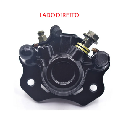Caliper de Freio Diant./Tras. Lado Direito ou Esquerdo para Quadriciclos Atvs de 50cc a 200cc