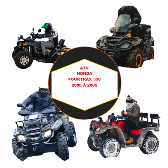 Eixo Diant. Compl. (Par) Quadriciclos Atvs Fourtrax 350 Honda