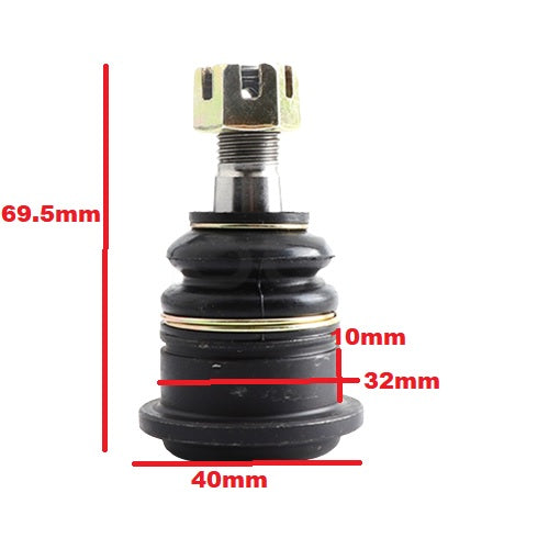 Pivô Suspensão M12/32x10 (Par) Quadriciclos Atvs De 50 Á 250