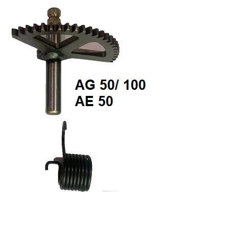 Engrenagem E Eixo Pedal De Partida Scooters Ae 50/ Ag 50/ 100 Da Suzuki