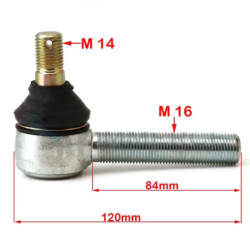 Terminal Direção 12mm/14mm - 16mm Quadriciclos Atvs De 150 Á 250