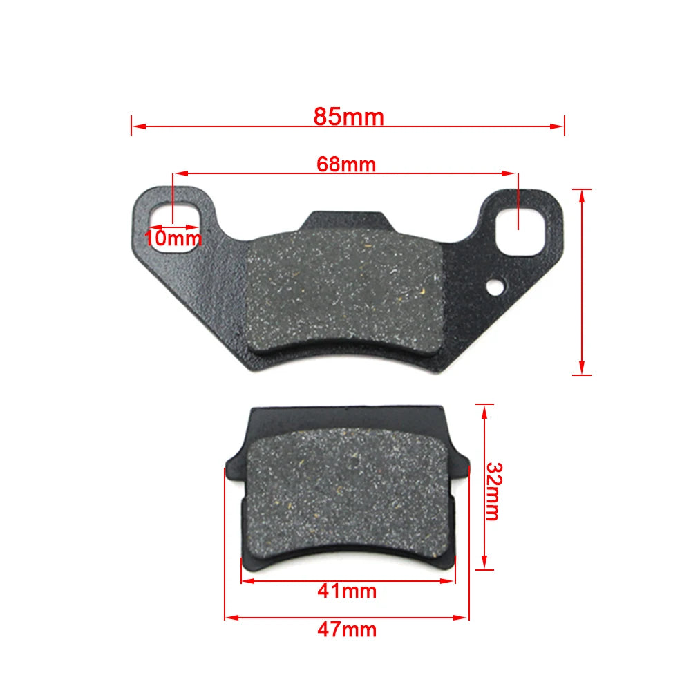 Pastilhas de Freio (2 Pares) Quadriciclos Atvs Importados de 50cc a 250cc
