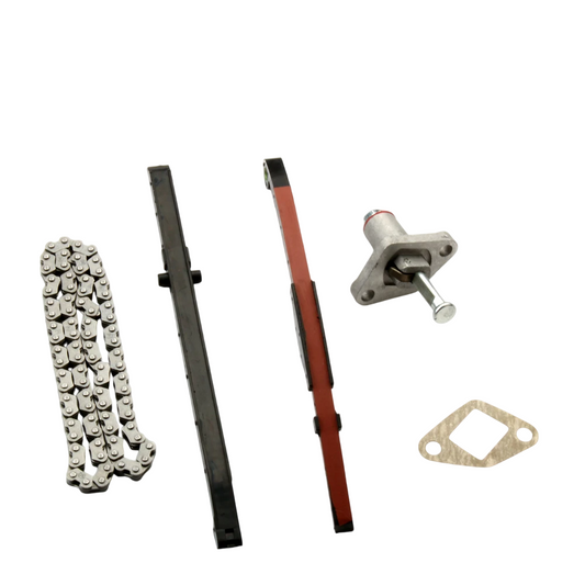 Kit De Tensor, Guia, Acionador E Corrente Do Comando Scooters 50cc Jonny/ Shineray/ Bull/ Air Fox/ Mundobee/ Auguri