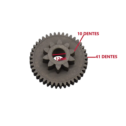 Engrenagem Dupla Partida Quadriciclos Atvs 250 Loncin