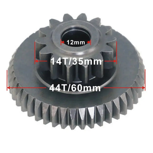 Engrenagem Dupla Da Partida Quadriciclos Atvs 500/ 600 Cfmoto