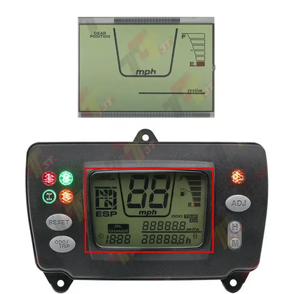 Painel Digital Quadriciclos Atvs Rincon 680 06/14 Honda