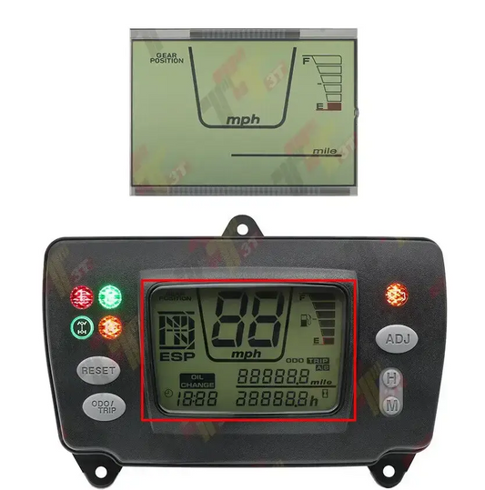 Painel Digital Quadriciclos Atvs Rincon 680 06/14 Honda