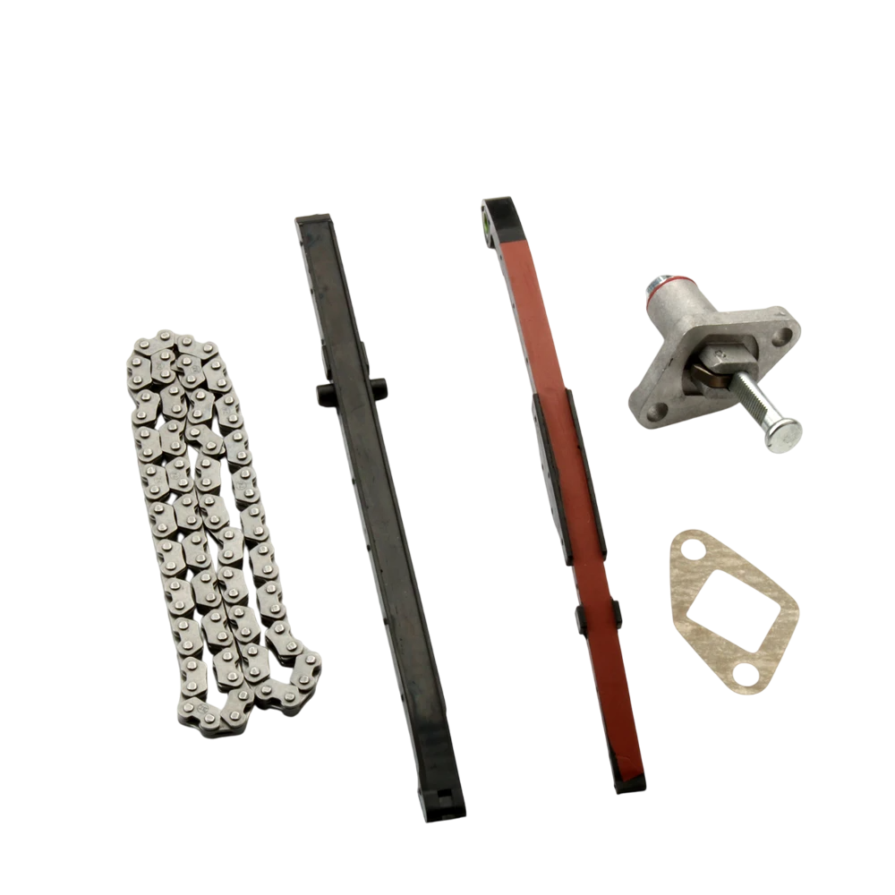 Kit De Tensor, Guia, Acionador E Corrente Do Comando Scooters 50cc Jonny/ Shineray/ Bull/ Air Fox/ Mundobee/ Auguri