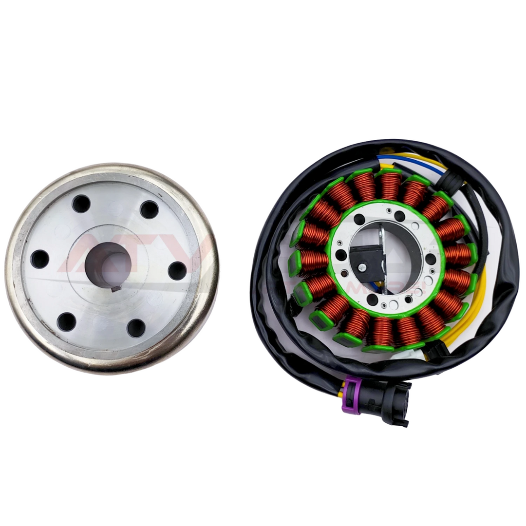 Rotor Magneto Com Estator Quadriciclos Atvs Predator 300 Xterrain