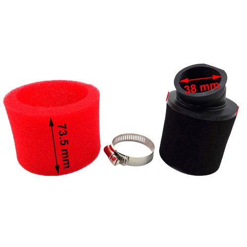 Elemento Filtro Ar 38mm Motos De 50cc Á 125cc Lifan