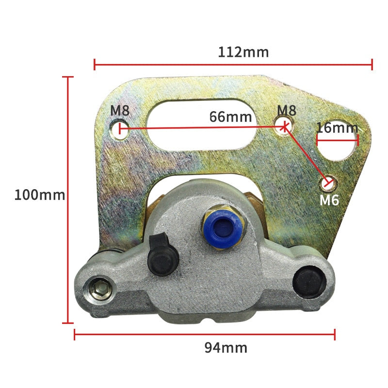 Caliper Freio Dianteiro (Par) Quadriciclos Atvs Sportman 500cc Da Polaris