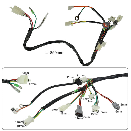 Conjunto De Peças Elétrica Pw 50cc Yamaha