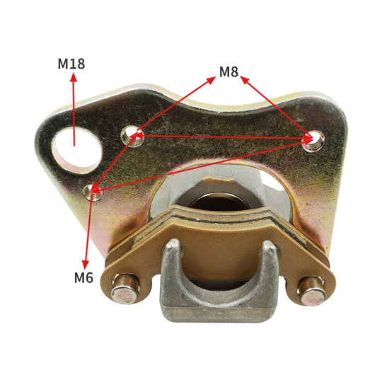 Caliper Freio Dianteiro (Par) Quadriciclos Atvs De 400cc Á 800cc Da Polaris