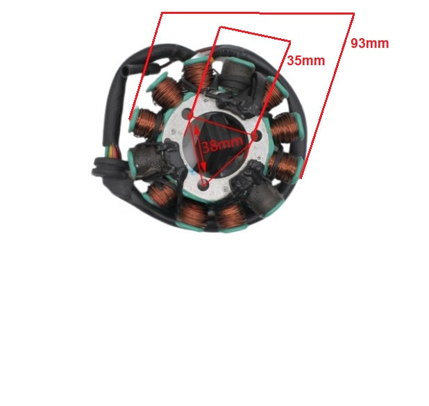 Estator Completo (12 Bobinas) Work 125/ Joto 135 Traxx