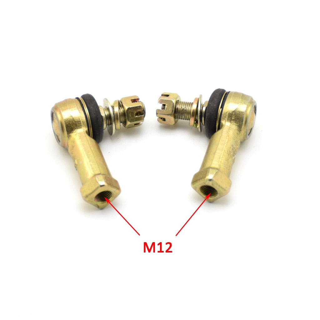 Terminal Direção 12mm (Par) Quadriciclos Atvs Lifan/ Zongshen