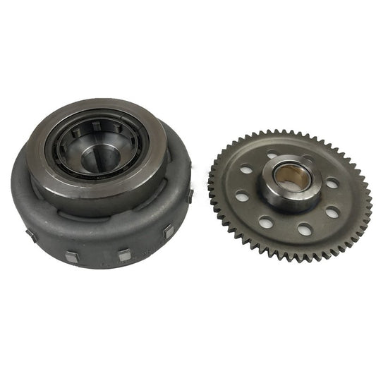 Rotor Magneto Placa E Engrenagem Partida Gsr 150i/ Gz 150a/ En 150a Suzuki Haojue