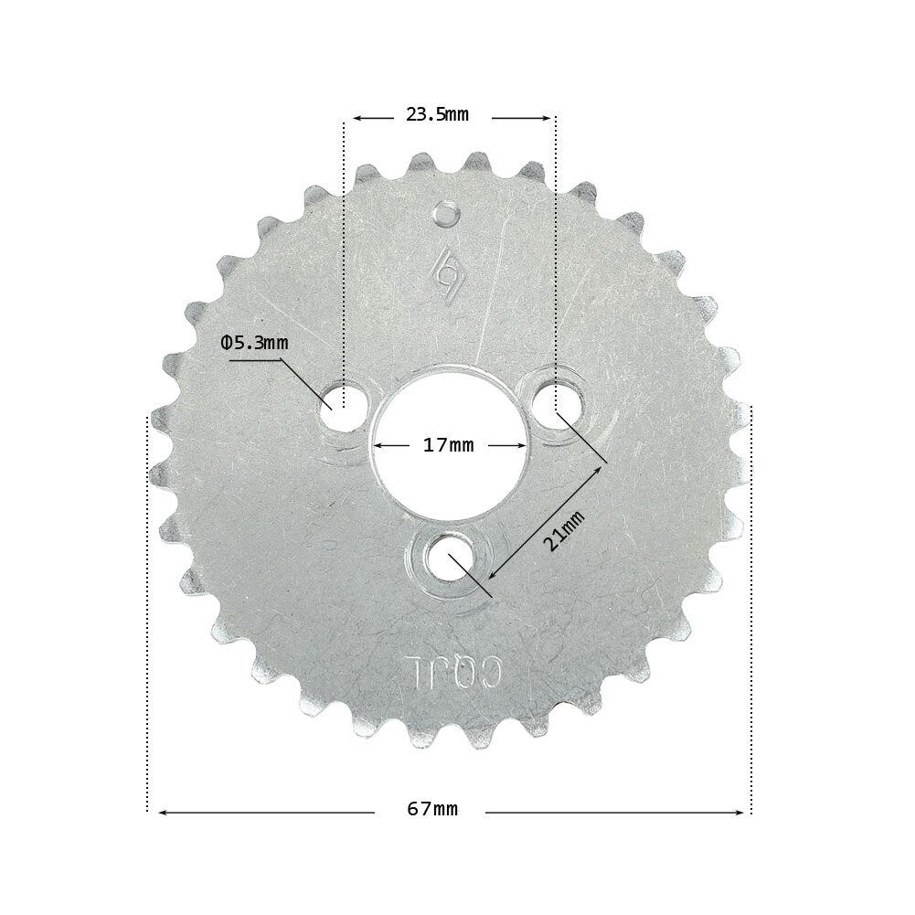 Engrenagem Comando Superior (32d) Motos 125cc E 150cc Da Iros E Lifan