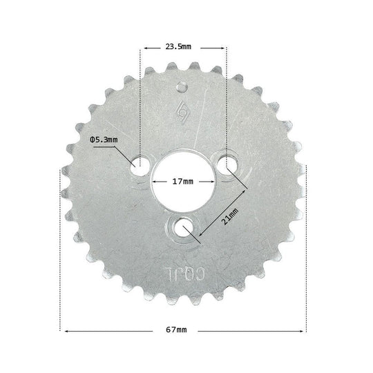 Engrenagem Comando Superior (32d) Motos 125cc E 150cc Da Iros E Lifan