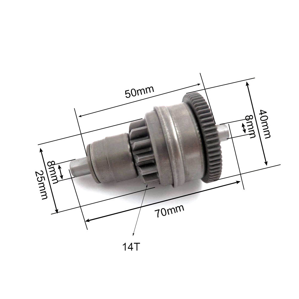 Bendix Partida Scooters 50cc 4 Tempos