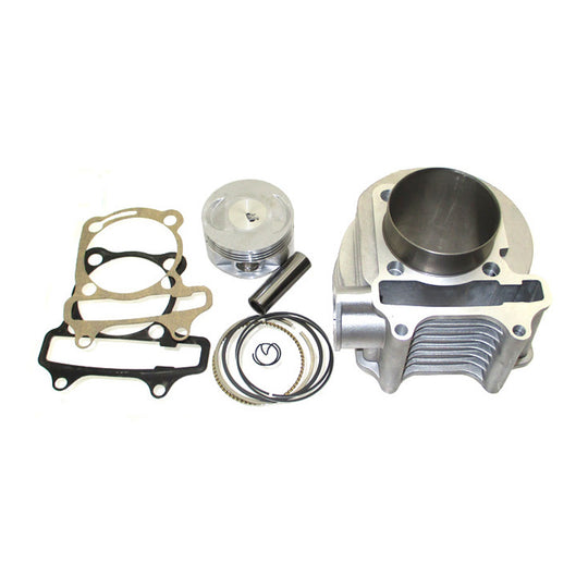 Kit Cilindro, Pistão E Anéis 61mm Scooters 125cc E 150cc