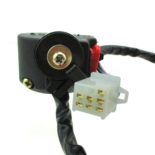 Conjunto Interruptor Partida (07 Fios) Scooters E Quadriciclos Atvs De 50cc Á 125cc