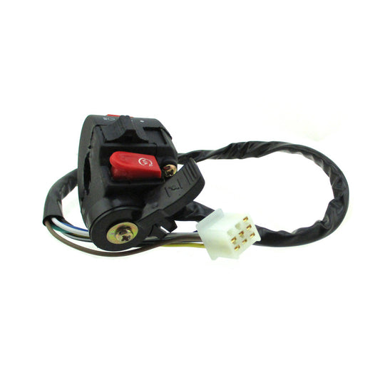 Conjunto Interruptor Partida (07 Fios) Scooters E Quadriciclos Atvs De 50cc Á 125cc